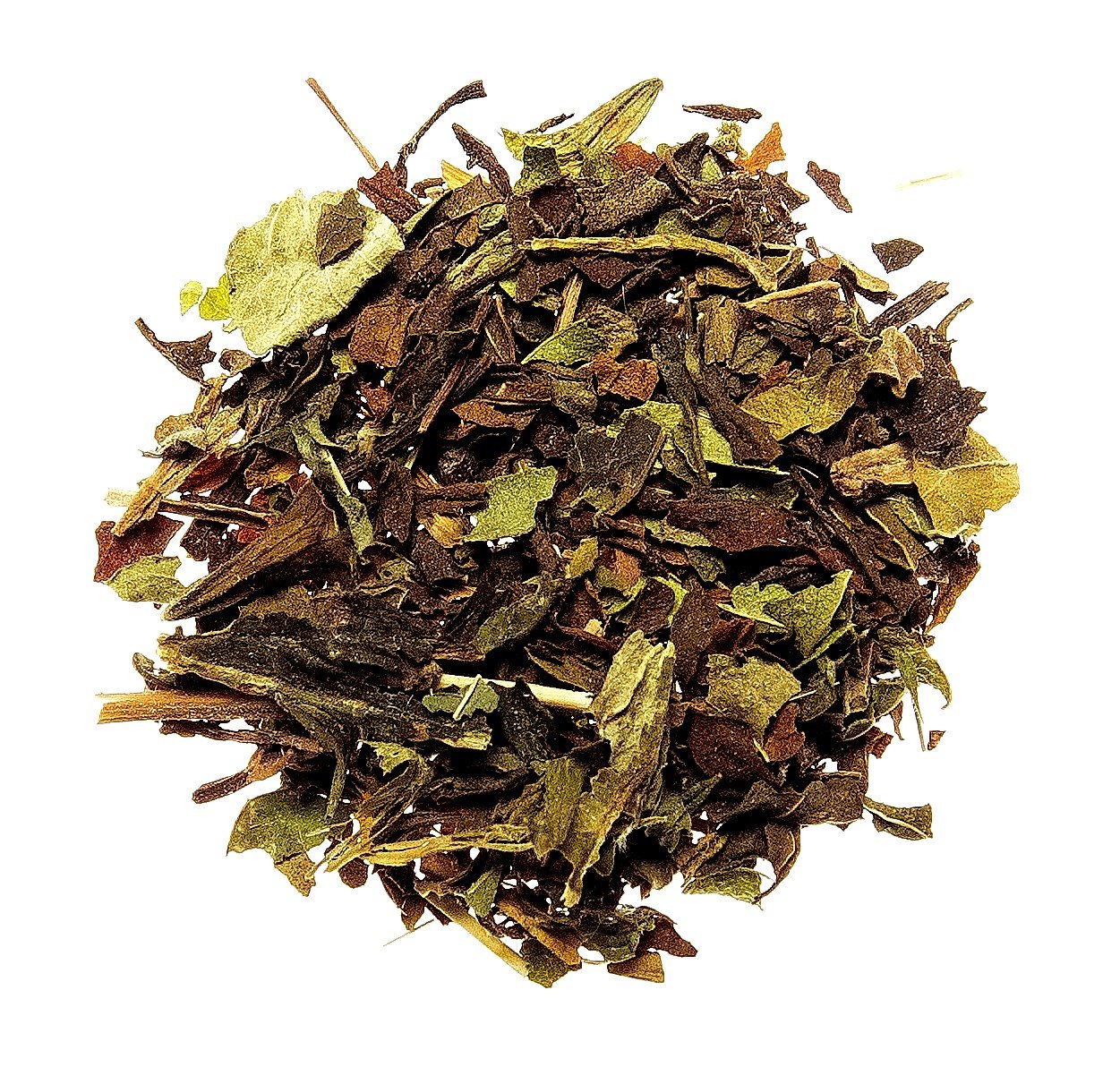 Nelson's Tea - Lemon Mint - Herbal Loose Leaf Tea - Caffeine Free - Peppermint leaves, lemongrass, spearmint leaf, lemon verbena, and lemon balm - 1.1