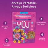 YÜJ Organic Vegan Granola | Original Recipe Snack Packs (2oz) | Pack of 6