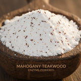 GLAT Group Enzyme-Powered Natural Oxygen Bleach (Powder) - Mahogany Teakwood | Chlorine-Free Stain Remover & Laundry Whitener | Safe for Colors