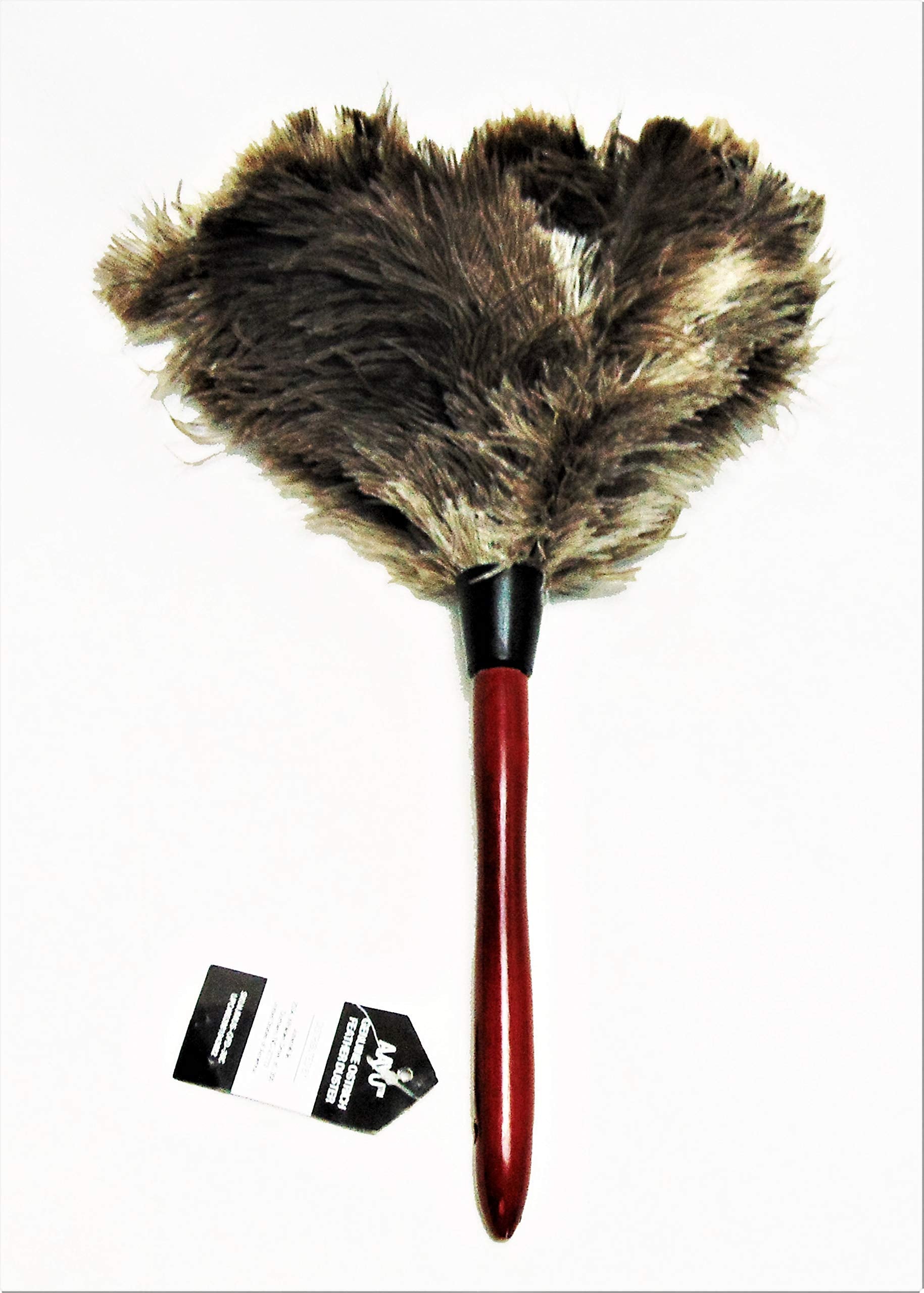 AAYU Premium 14.5" Feather Duster for Home | Natural Duster for Cleaning and Feather Moping | Eco Friendly | Genuine Ostrich Feather Duster