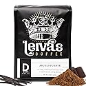 Leiva’s Dark Roast Ground Coffee (8 Oz) - Freshly Roasted, Small Batch Guatemalan Beans - Abuelo Fuerte Coffee Grounds w/Chocolate & Caramel Notes
