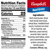 Campbell’s Beef Gravy, 10.5 oz Can