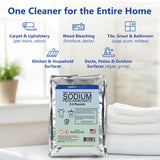 Supply Masters Sodium Percarbonate Powder 5 lbs - Non-Chlorine Oxygen Bleach Alternative & Stain Remover - Multi-Purpose Cleaner for Laundry, Carpets