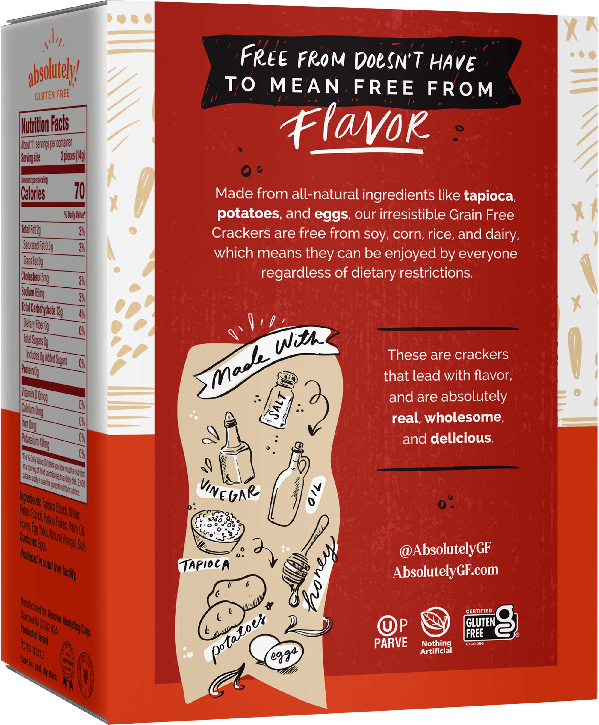 Absolutely Gluten Free Original Flatbread, 5.29-Ounce (3-Pack)