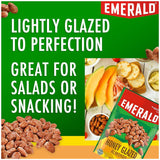 Emerald Nuts, Honey Glazed Almonds, 5.5 Oz, Resealable Bag (Pack of 2)