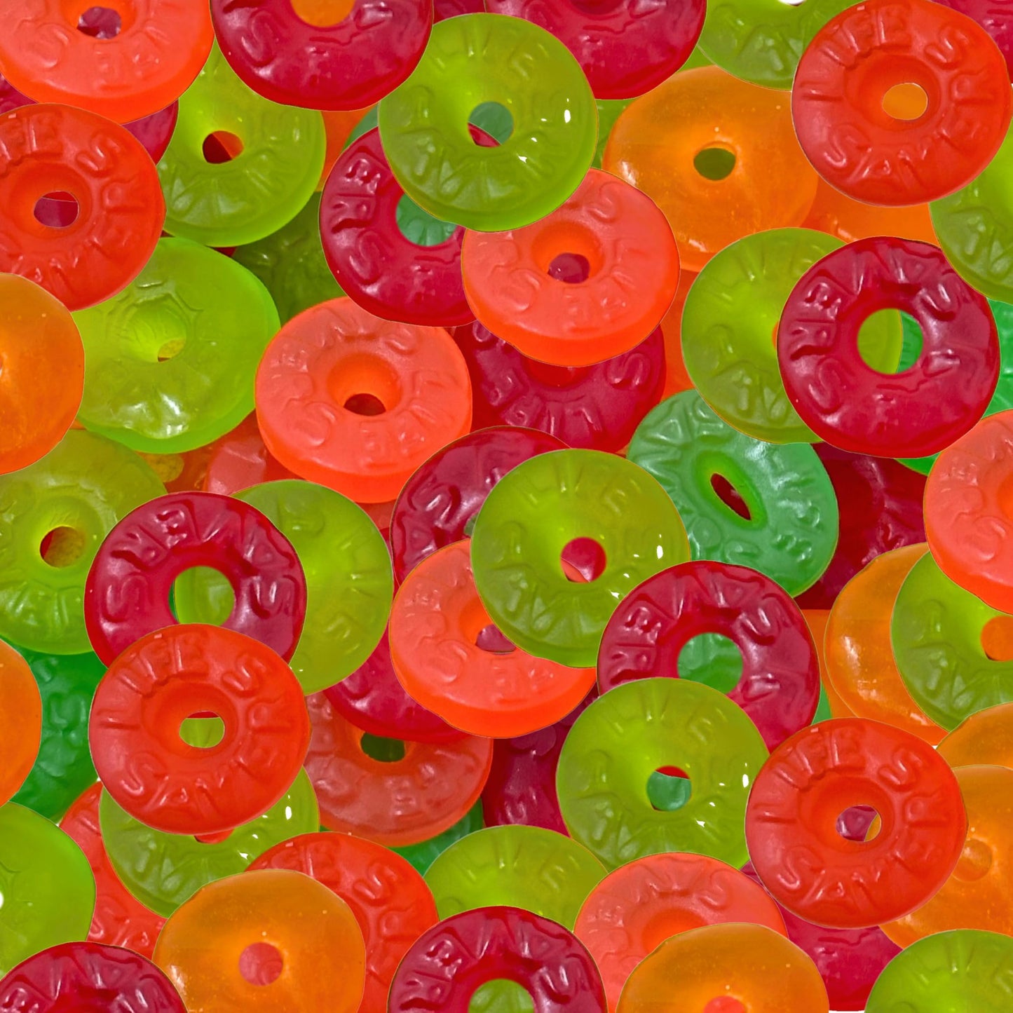 ASSORTIT X Life Savers Collab Fun Size Fruit Gummy Candy 60+ Individually Wrapped Single Serve Packs, 3 Lbs, 5 Fruity Flavors, Bulk Ideal For Parties