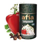 Afia Shawarma Seasoning | Mediterranean Spice Blend for Shawarma, Garlic Sauce (Toum), Flatbreads, Kebab, Kofta & Grilled Meat | Bold Middle Eastern