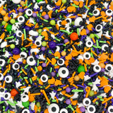 Manvscakes Halloween Sprinkles - Sprinkles For Cake Decorating, Edible Themed Sprinkles For Cookie Decorating, Chocolate Desserts, Cupcakes, Ice