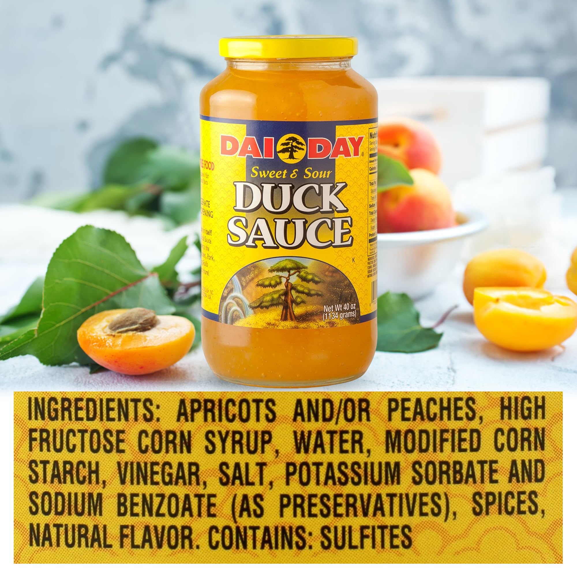 Dai Day Sweet & Sour Duck Sauce (2 Pack, Total of 80oz)