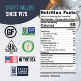 Great River Milling Blanched Almond Flour | Finely Ground Gluten Free Baking Alternative | Made from Whole Blanched Almonds | Non-GMO, Glyphosate