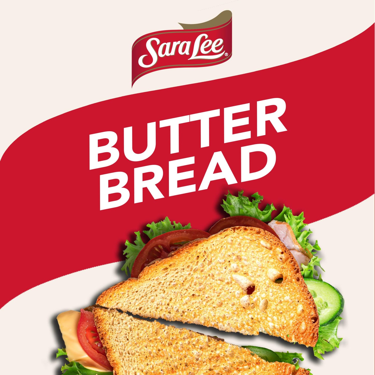 Sara Lee Butter Bread Sandwich Bread, 20 Oz Loaf of Butter Bread With No Artificial Colors or Flavors