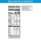 Rice Krispies Breakfast Cereal, Fat Free, Original with Red and Blue Color Mix, 12oz Box (1 Box)
