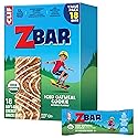 Zbar - Iced Oatmeal Cookie - Soft-Baked Energy Snack Bars - Non-GMO - 12g Whole Grains - USDA Organic Granola Bars - Snacks for Kids (18 Pack)