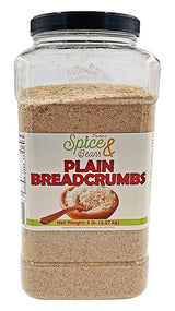 Plain Bread Crumbs | by Dasher's Spice & Beans | 5 lbs.