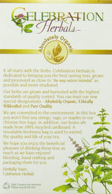 Celebration Herbals Organic Ginger Root Tea, 24 CT