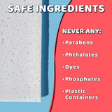 Ecogami Laundry Detergent Sheets - 32 Sheets (Up to 64 Loads), Available in Fragrance-Free or Takekaze, Plastic-Free, Biodegradable, Dissolvable