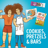 Lenny & Larry's Protein Cookie, [Snickerdoodle], Chewy Soft Baked, 8g Plant Protein, Vegan, Non-GMO, High Fiber, 2 Ounce Cookie (Pack of 12)