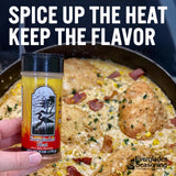 Everglades Heat Seasoning - Spicy Blend for Chicken Wings, Chili & Fish - 6 oz