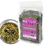 Cardo Mariano Herb Tea 7oz(200g), 100% Pure & Natural Cardo Marin - Milk Thistle Loose Tea for Liver, Raw, Caffeine-Free