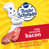 Pillsbury Bacon Toaster Scrambles, Frozen Breakfast Pastries, 4 ct, 7.2 oz