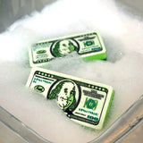 Genuine Fred, Dirty Money, Kitchen Sponges, Set of 2, Green (5286467)