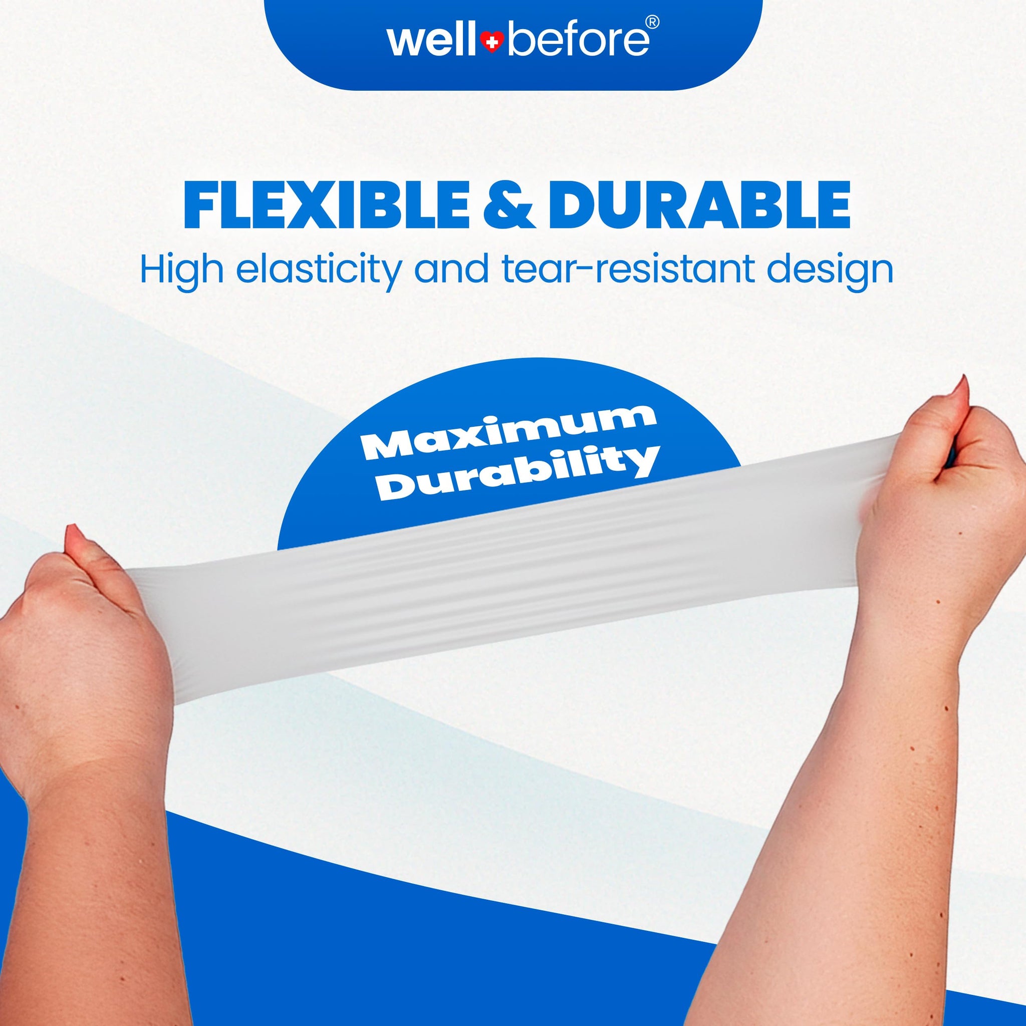 Well Before Disposable Synmax 4g Food Grade Vinyl Gloves, Clear, Medium, 200 Count - Latex-Free, Powder-Free Disposable Gloves for Healthcare & Food
