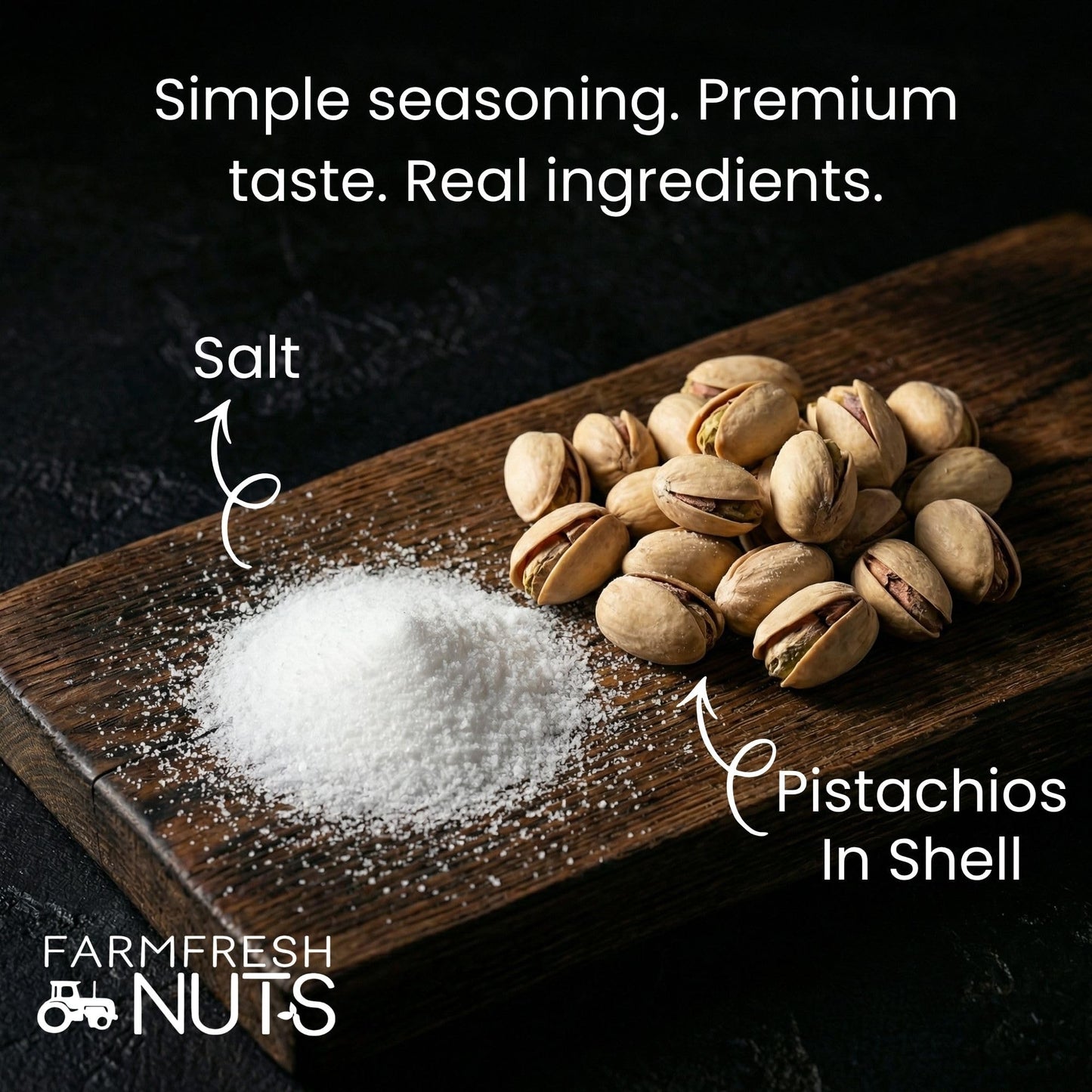 Gourmet Roasted California In Shell Pistachios Salted (24 oz.) Extra Large - Roasted to Perfection - Super Crunchy & Delicious - Farm Fresh Nuts Brand