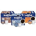 Caffè Borbone Variety Pack Coffee Pods (30 Count) - House, Breakfast & Italian Roast Blends for a Smooth, Bold & Balanced Brew - Single Serve Coffee