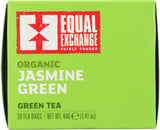 EQUAL EXCHANGE Organic Tea Green Jasmine, 20 CT