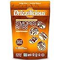 Drizzilicious Mini Flavored Rice Cakes S'mores - Rice Crisps, Healthy Snack for Adults and Kids, Vegan, Gluten Free Snack, Allergen Free, Only 90