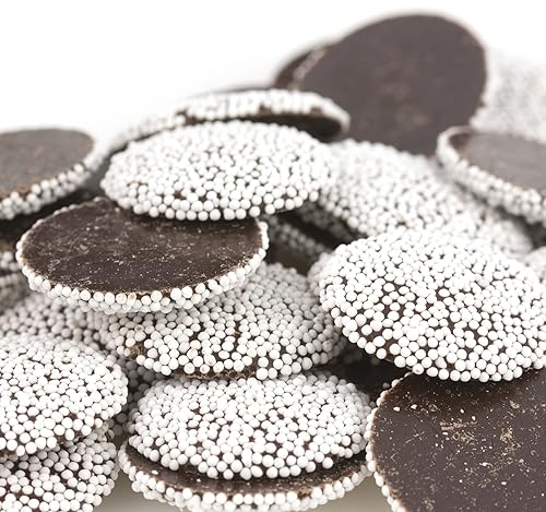 Kauffman Orchards Dark Chocolate Nonpareils Candy, Bulk 1.5 Lb. Bag