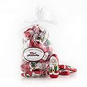 2 LBS of Christmas Chocolate Mini Santas Wrapped In Christmas Italian Foil - Thompson Premium Milk Santa Chocolate