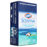 Clorox Scentiva Fabric Softener Dryer Sheets, Pacific Breeze & Coconut Scent - Wrinkle Reducing Scented Softening Laundry Dryer Sheets for Great
