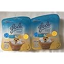 4 GLADE PLUGINS SCENTED OIL REFILLS 2 CLEAN LINEN / 2 SUNNY DAYS SEALED PACKS
