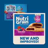 Nutri-Grain Breakfast Bars, Made with 10g Whole Grains, Snack Bars, Mixed Berry, 10.4oz Box (8 Count)