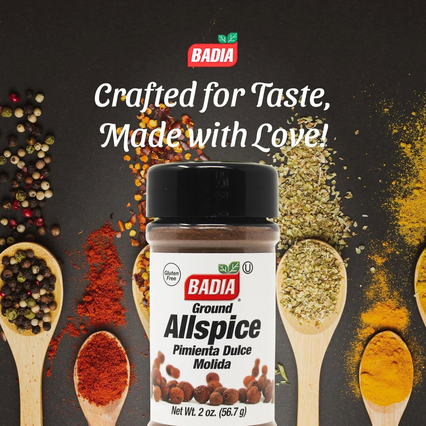 Badia Ground Allspice Seasoning, 2 oz - Warm & Aromatic Spice for Baking, Cooking, and Seasoning