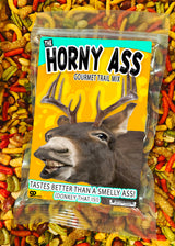 Horney Donkey Trail Mix - Funny Christmas Gag Gifts for Adults - Holiday Party Favors Stocking Stuffers for Grown Up Children - Secret Santa