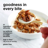 KIND Zero Added Sugar Granola, Apple Cinnamon Nut, Gluten Free, Low Sugar, Keto Snacks, 5g Protein, 8oz, 5 Count