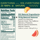 KEY 24-Pack Combo Bundle - Grapefruit Peach 12pk & Pineapple Passionfruit 12pk - Sugar Free, All Natural, Long Lasting Energy, Optimal Green Tea