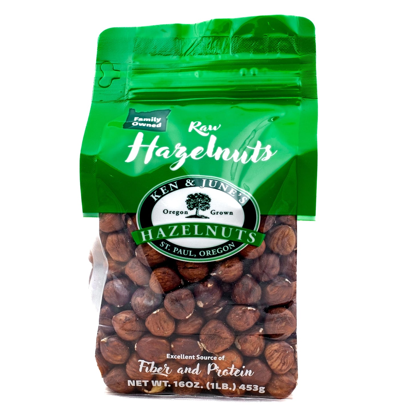 Raw Hazelnuts - 16 Oz Bag