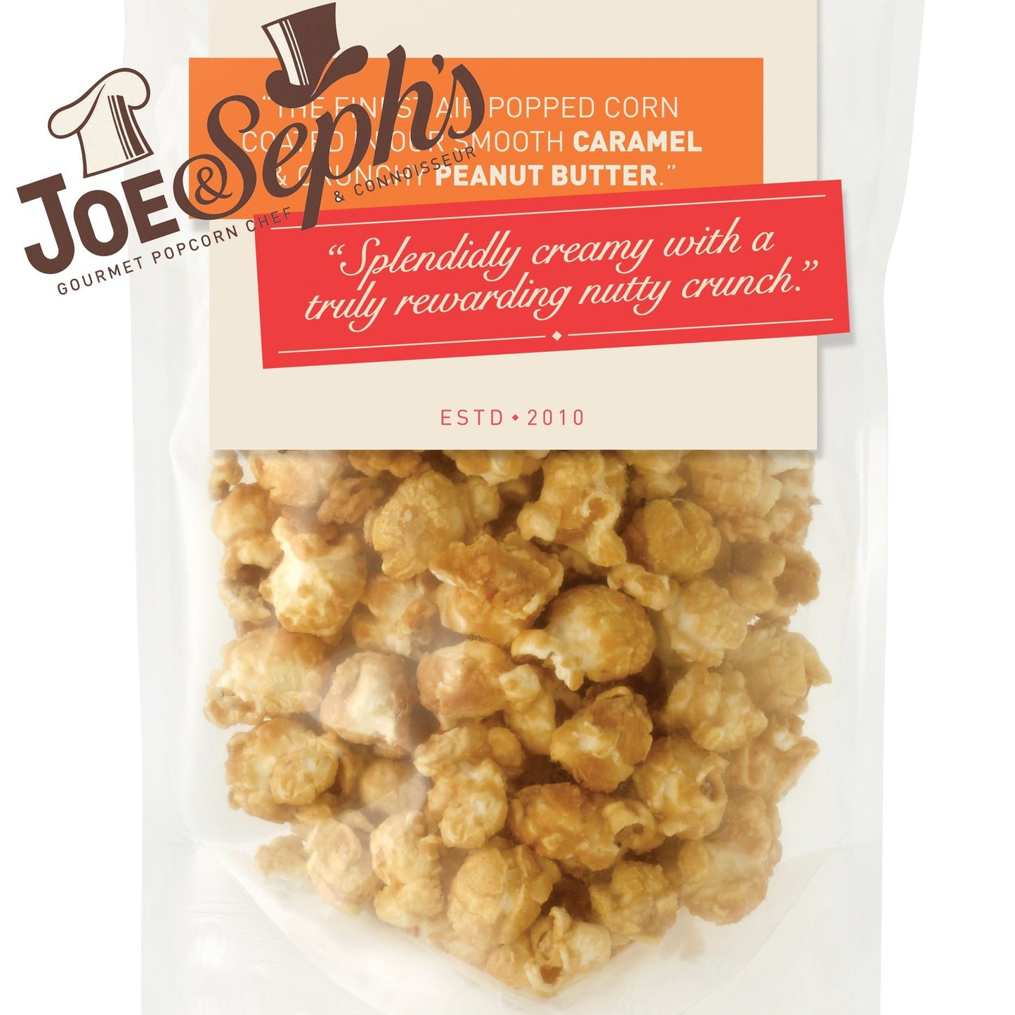 Joe & Seph's - Caramel & Crunchy Peanut Butter Popcorn - 80g