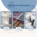 SaniClean Dry Carpet & Rug Cleaning Powder - Deep Cleans, Spill Cleanup, Spot & Stain Remover, Pet Mess | Brush In, Vacuum Out | For Large Areas Or