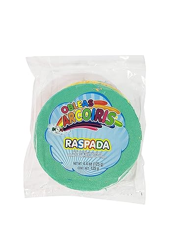 OBLEAS ARCOIRIS RASPADA WHEAT FLOUR WAFFERS 4.4OZ
