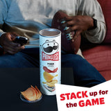 Pringles Potato Crisps Chips, Lunch Snacks, On-The-Go Snacks, Pizza, 5.5oz Can (1 Can)