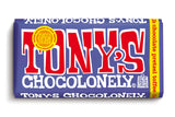 Tony's Chocolonely 42% Dark Milk Chocolate Bar with Pretzel & Toffee - Dark Milk Chocolate, Pretzel & Toffee Chunks, Belgium Chocolate, No Artificial
