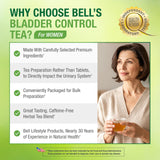 Bell Bladder Control Tea for Women™ - A Special Herbal Tea to Help Support Healthy Urinary Balance and Control - Kidney Tea