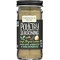 Frontier Co-op Salt-free Poultry Seasoning, 1.34 Ounce Bottle, Blend of Sage, Thyme & Onion, Perfect for Poultry & Stuffing