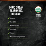 Frontier Co-op Organic Mojo Cuban Seasoning, 1lb Bulk Bag - Citrusy, Earthy Blend with Garlic, Citrus Peels, Oregano