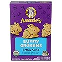Annie's Organic Birthday Cake Bunny Graham Kids Snacks, 7.5 oz