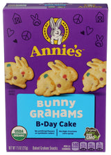 Annie's Organic Birthday Cake Bunny Graham Kids Snacks, 7.5 oz